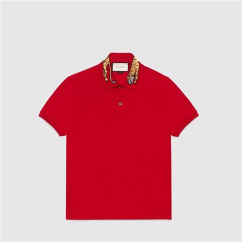 t-shirt gucci con tigre uomo usata|gucci polo shirts for men.